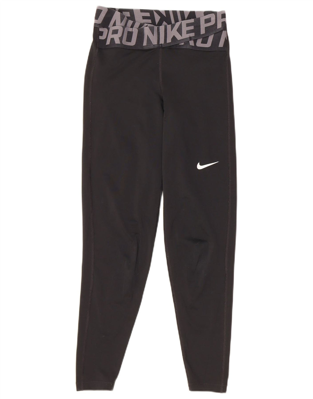 Damskie legginsy Nike Dri Fit Graphic UK 4 XS, czarny poliester