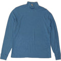 L.L.BEAN Womens Top Long Sleeve UK 14 Medium Blue Cotton Vintage L.L.Bean and Second-Hand L.L.Bean from Messina Hembry 