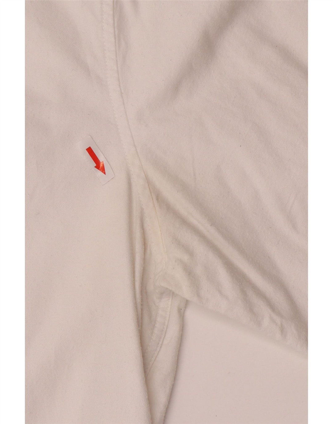 Crew Clothing Męska koszula o dopasowanym kroju, średnia biała bawełna