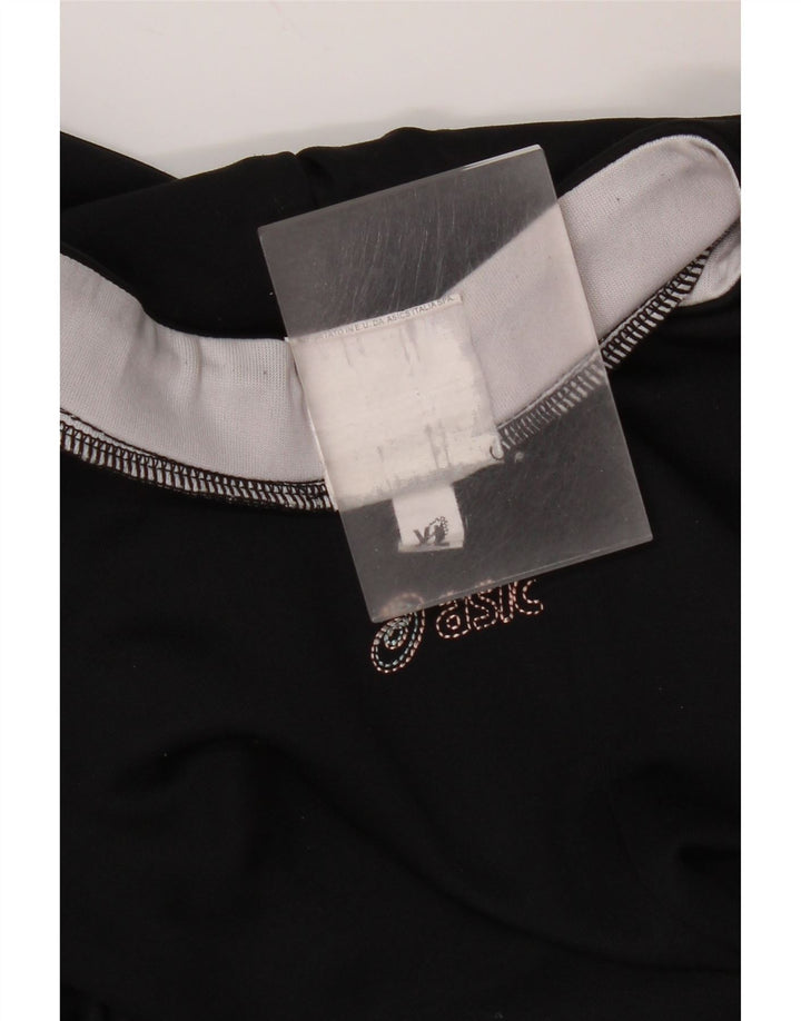 Damskie spodnie dresowe Asics UK 18 XL, czarne, poliamidowe