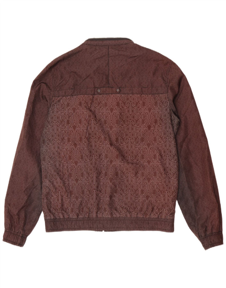 Męska kurtka bomber Jack & Jones Graphic UK 38 w kolorze średniego brązu
