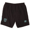 Męskie spodenki sportowe Umbro, średni czarny poliester