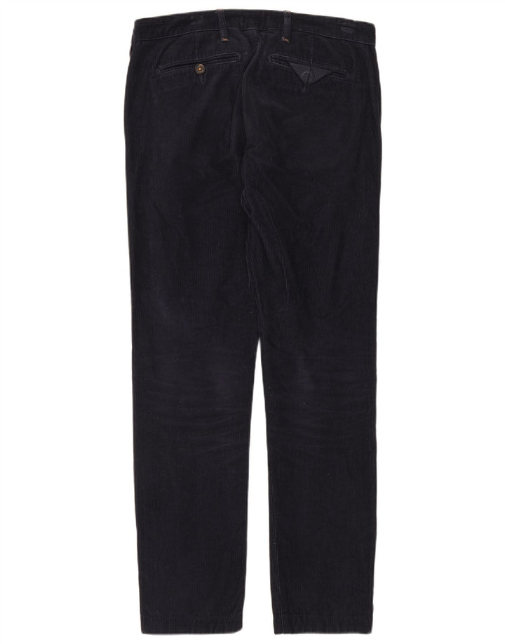 Damskie spodnie sztruksowe Ted Baker W32 L31 Granatowe