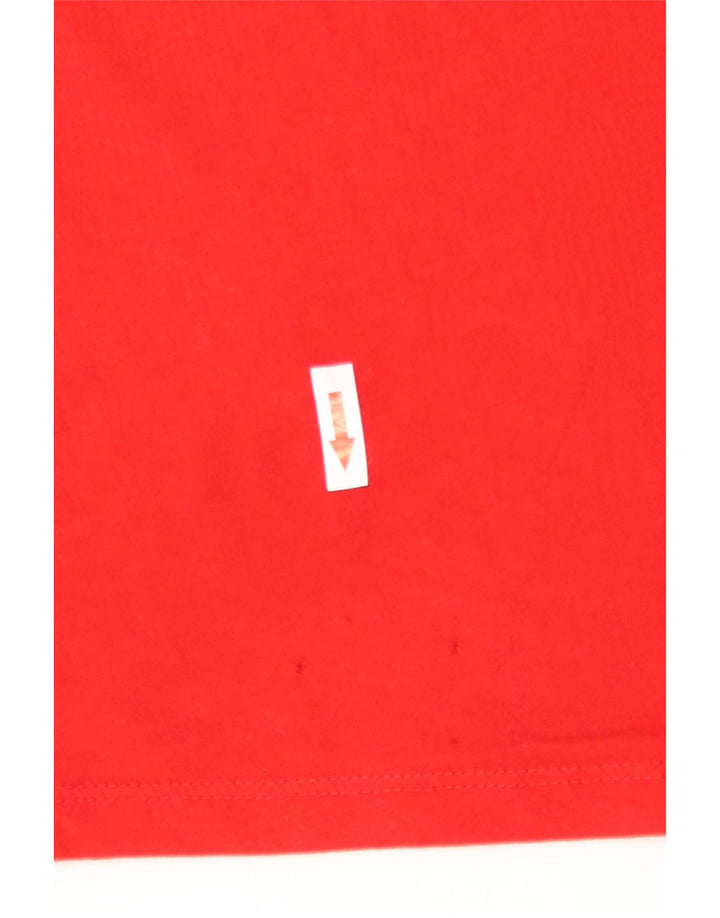T-shirt damski Tommy Hilfiger Top UK 14, duży, czerwony