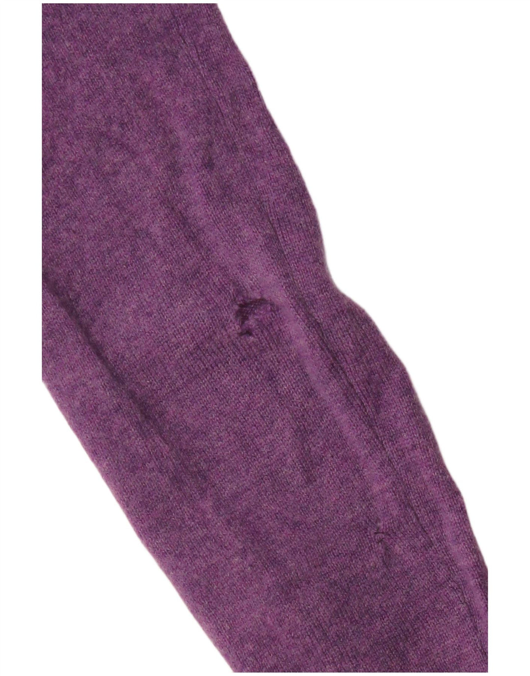 Sweter damski Joyful z wywijanym dekoltem UK 14, duży fioletowy