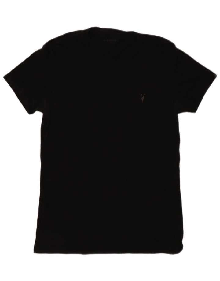 T-shirt męski ALL SAINTS, mały, czarny, bawełniany