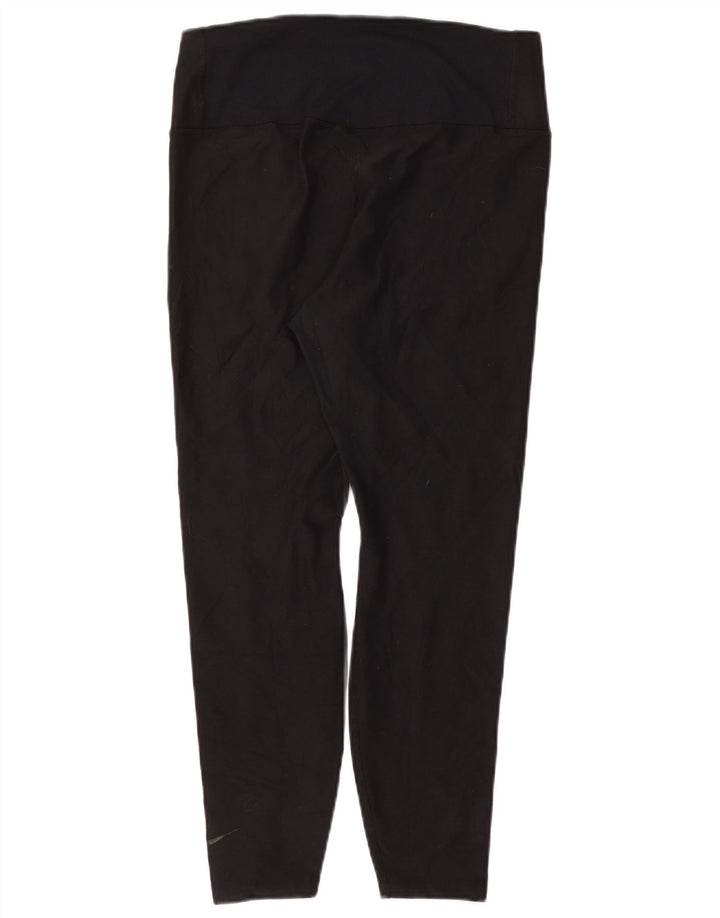 Damskie legginsy NIKE Dri Fit UK 18 XL, czarny poliester
