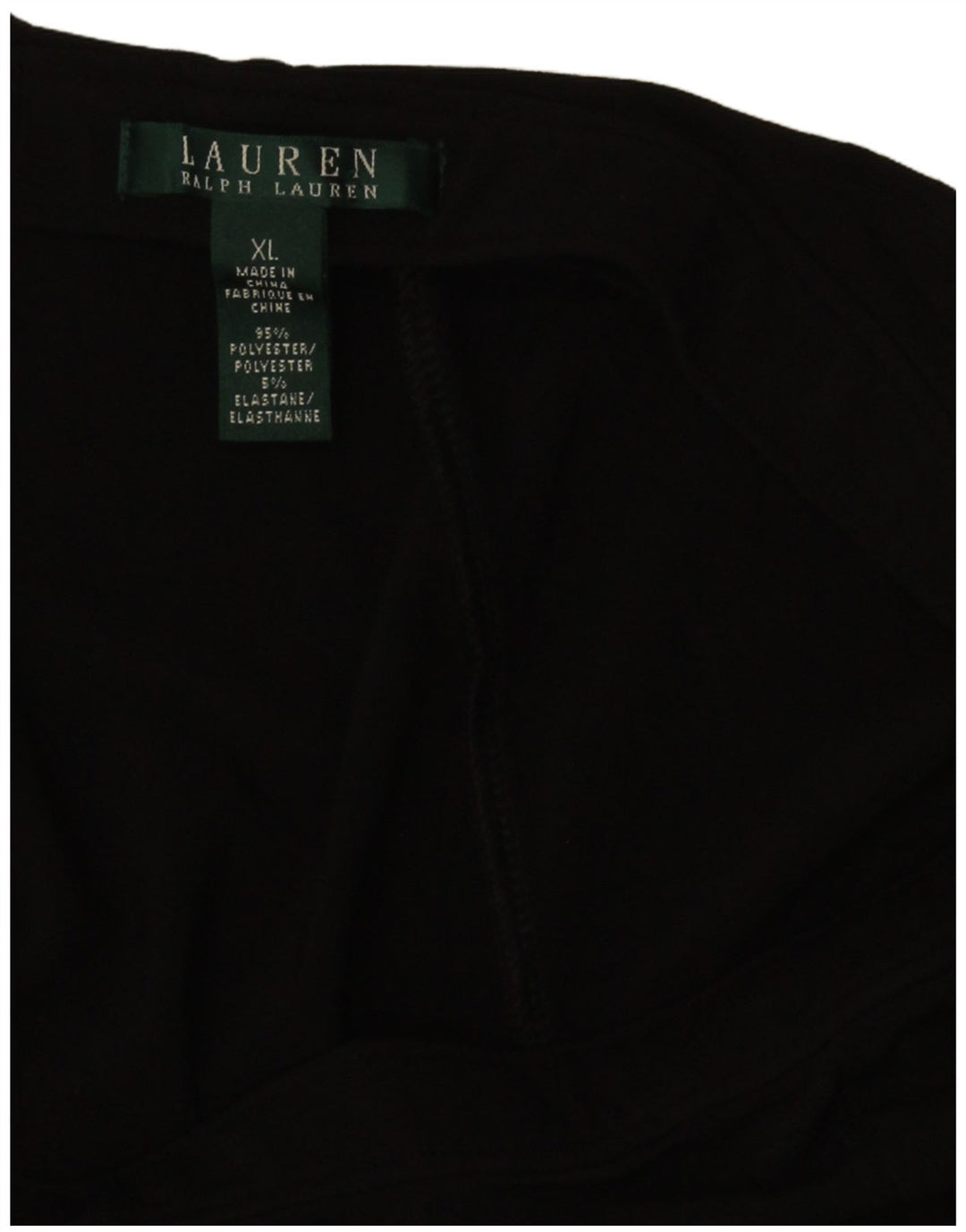 Damskie spodenki Cullotes Ralph Lauren XL W40, czarny poliester