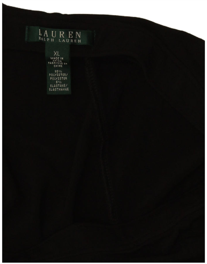 Damskie spodenki Cullotes Ralph Lauren XL W40, czarny poliester