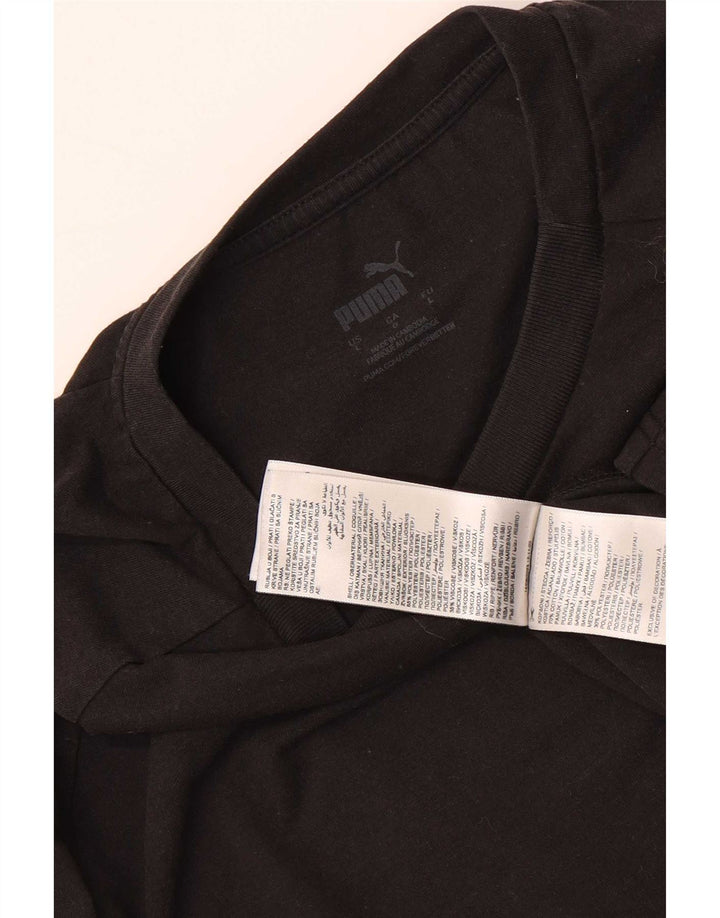 Męska koszulka Puma Top, duża, czarna, z poliestru
