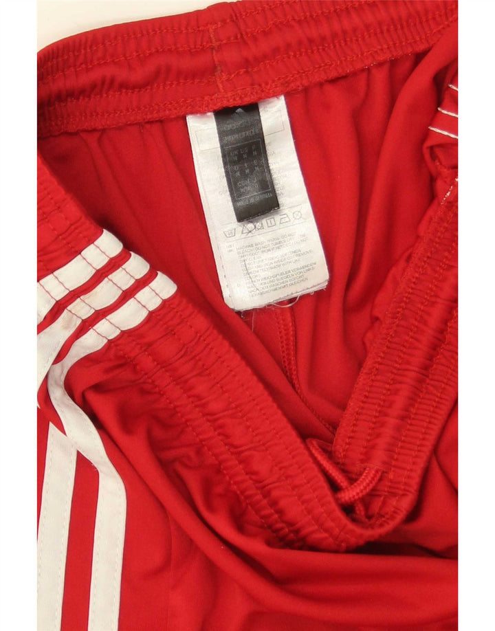 Męskie spodenki sportowe Adidas Aeroready, średni czerwony poliester