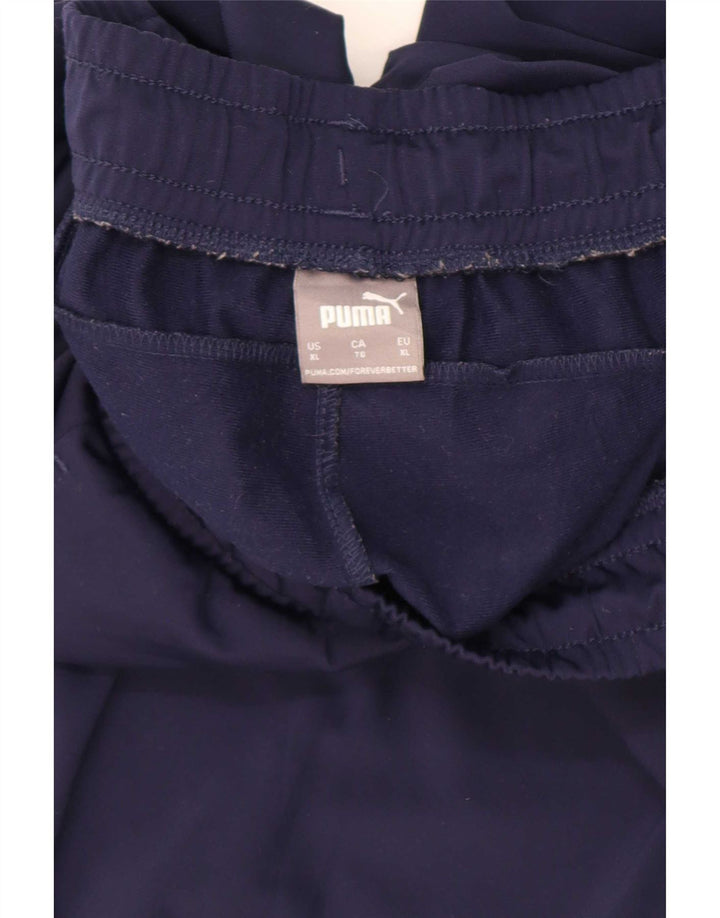 Męskie spodnie dresowe Puma Joggers XL Granatowy poliester
