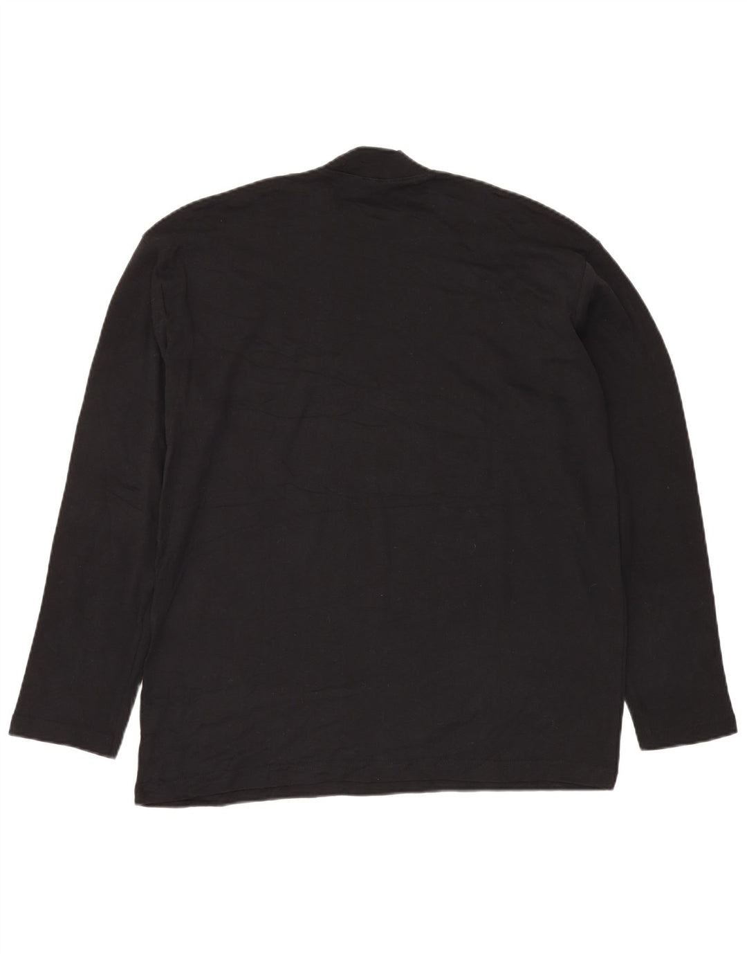 Top męski F.LLI CAMPAGNOLO z długim rękawem, 2XL, czarny, bawełniany