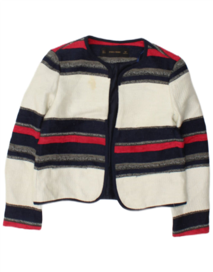 Kurtka damska Zara Bolero UK 10 w małe białe paski