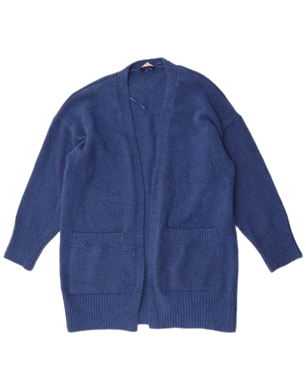Marks & Spencer Damski sweter o długim kroju i luźnym kroju, UK 16, duży niebieski