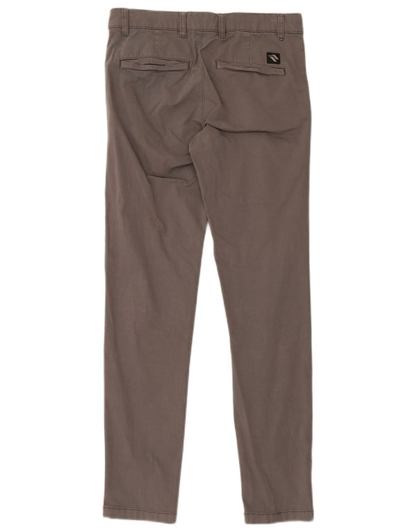 Męskie spodnie chino Zara EU 38 Small W30 L30 Szara bawełna