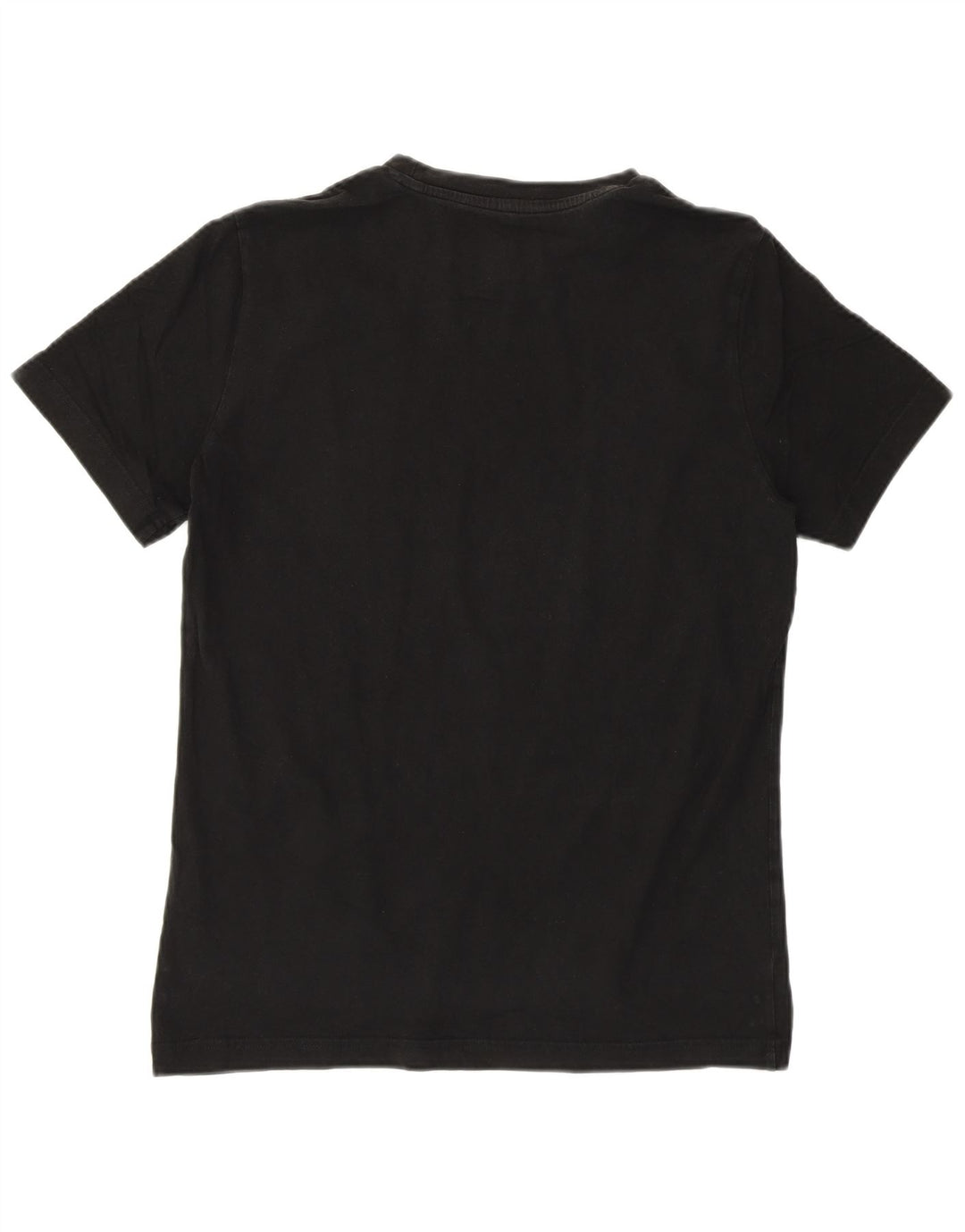 Męski T-shirt Puma z grafiką, mały, czarny, bawełniany w paski