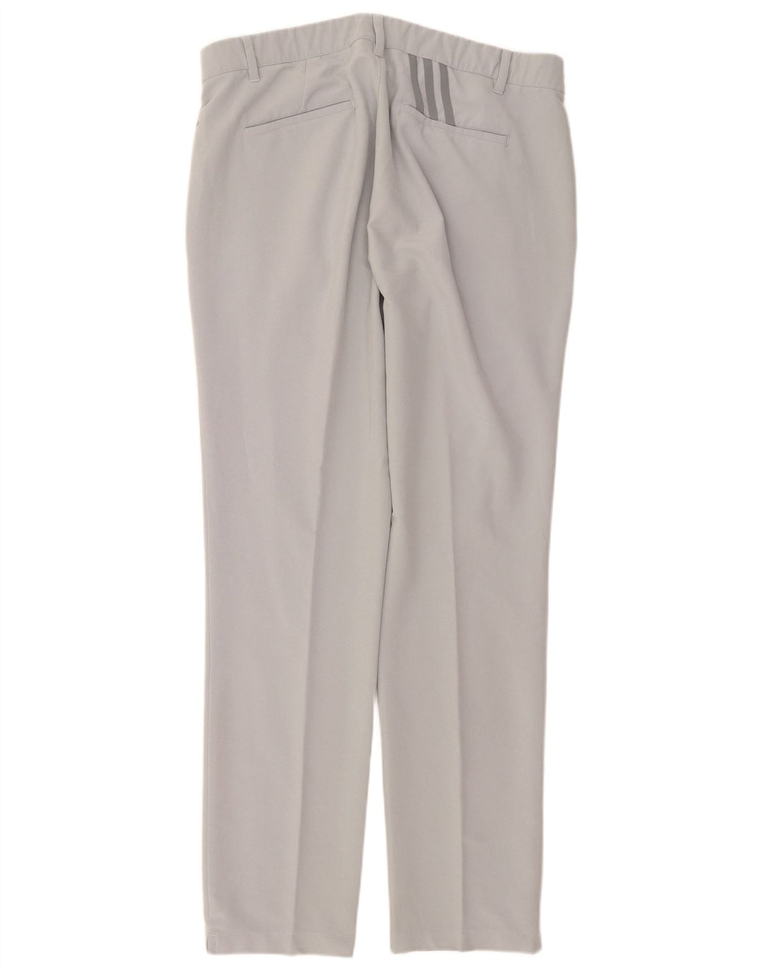 Adidas Męskie Proste Spodnie Chino W36 L34 Szary Poliester
