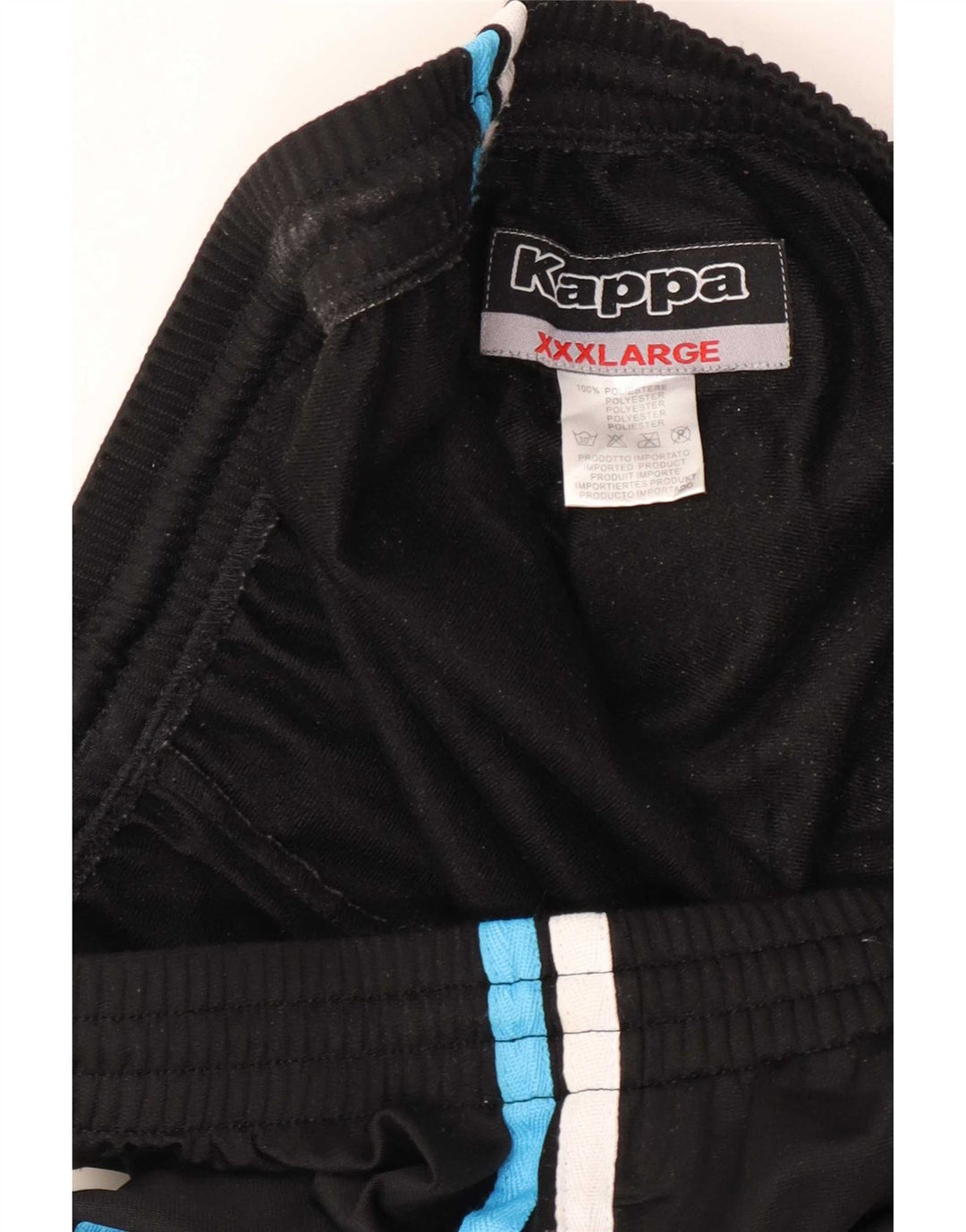 Damskie spodnie dresowe Kappa UK 22 3XL Czarny poliester