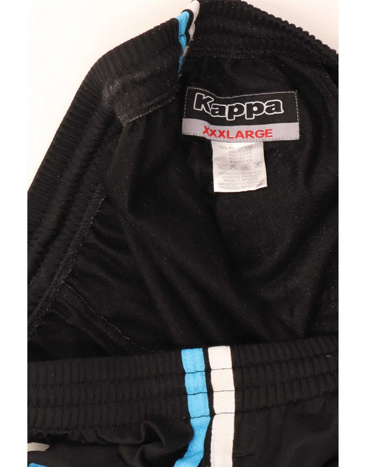 Damskie spodnie dresowe Kappa UK 22 3XL Czarny poliester