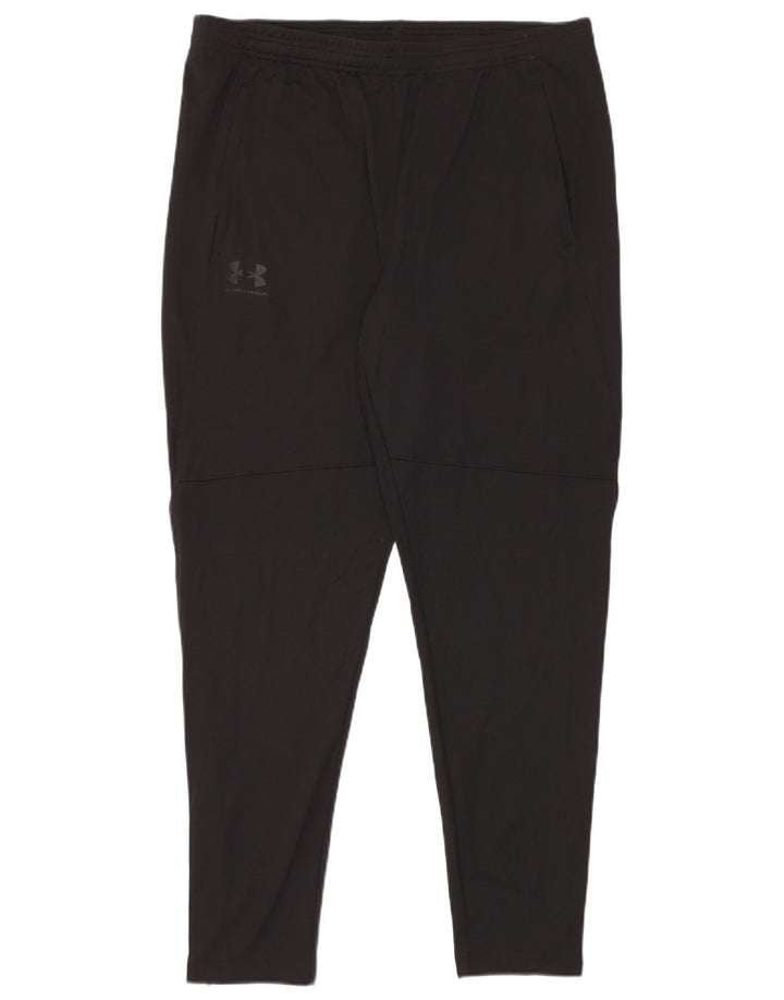 Męskie spodnie dresowe Under Armour XL, czarne, poliestrowe