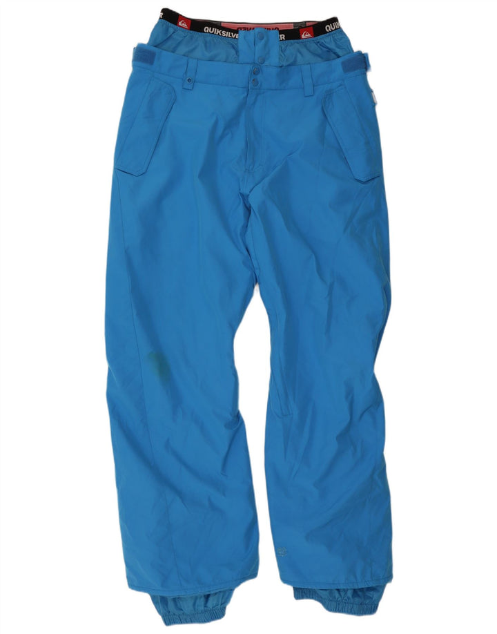 Męskie spodnie narciarskie Quiksilver Graphic XL Niebieski poliester