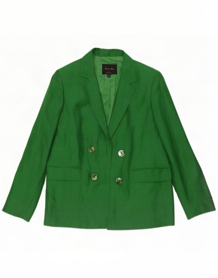 Kurtka damska Massimo Dutti Open Blazer EU 40, średnia zieleń