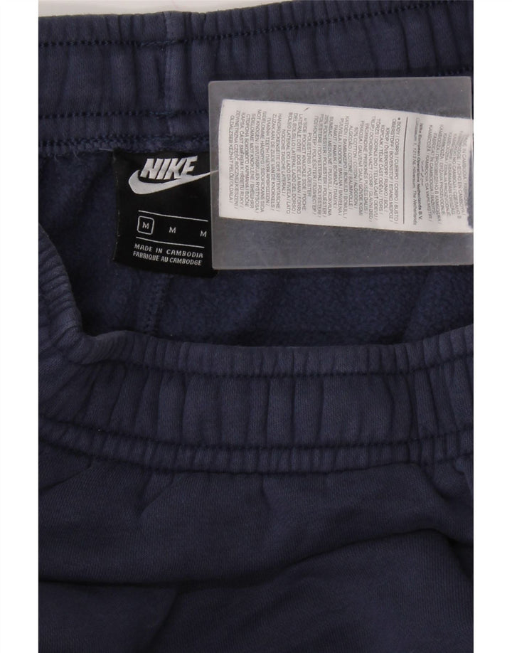 Męskie spodnie dresowe NIKE Joggery, średni granat, bawełna