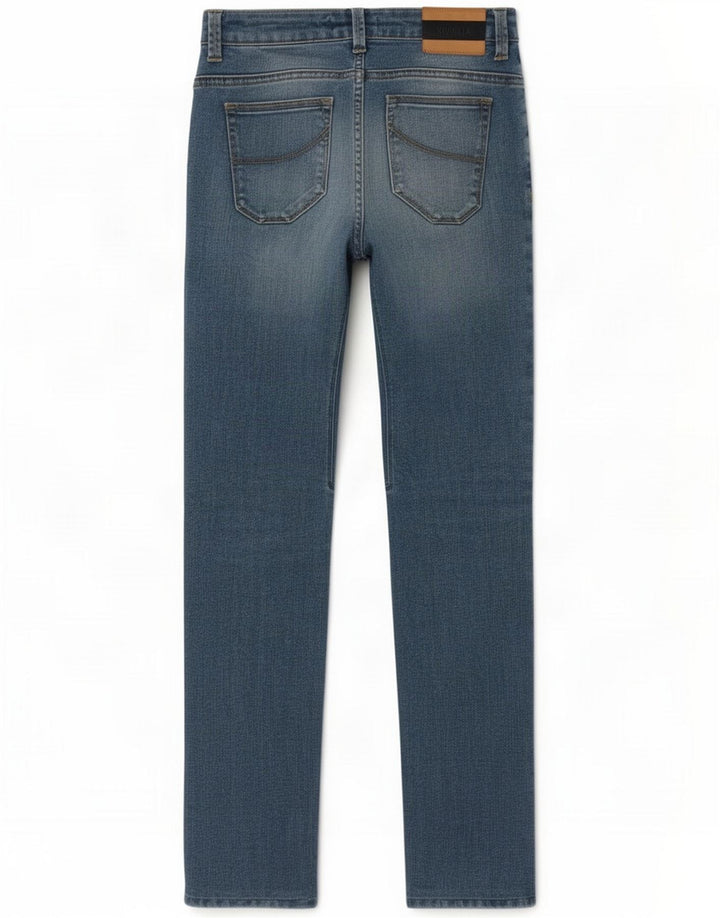 SIVIGLIA Damskie jeansy slim W30 L31 niebieskie