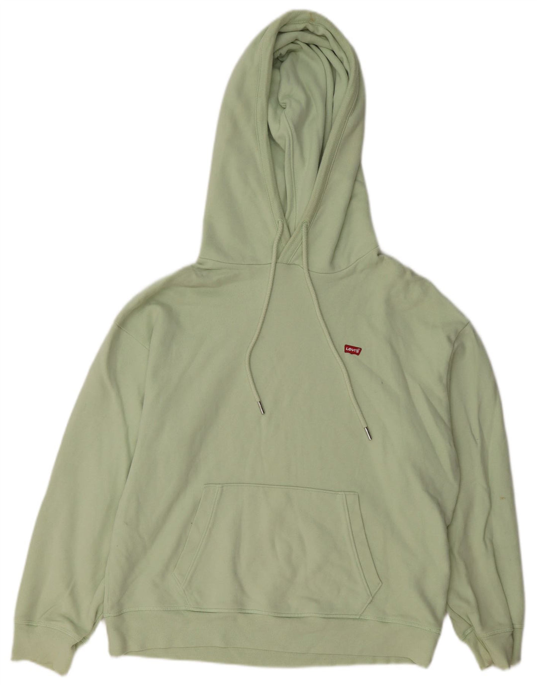 Damska bluza z kapturem Levi's UK 14, średnia, zielona bawełna
