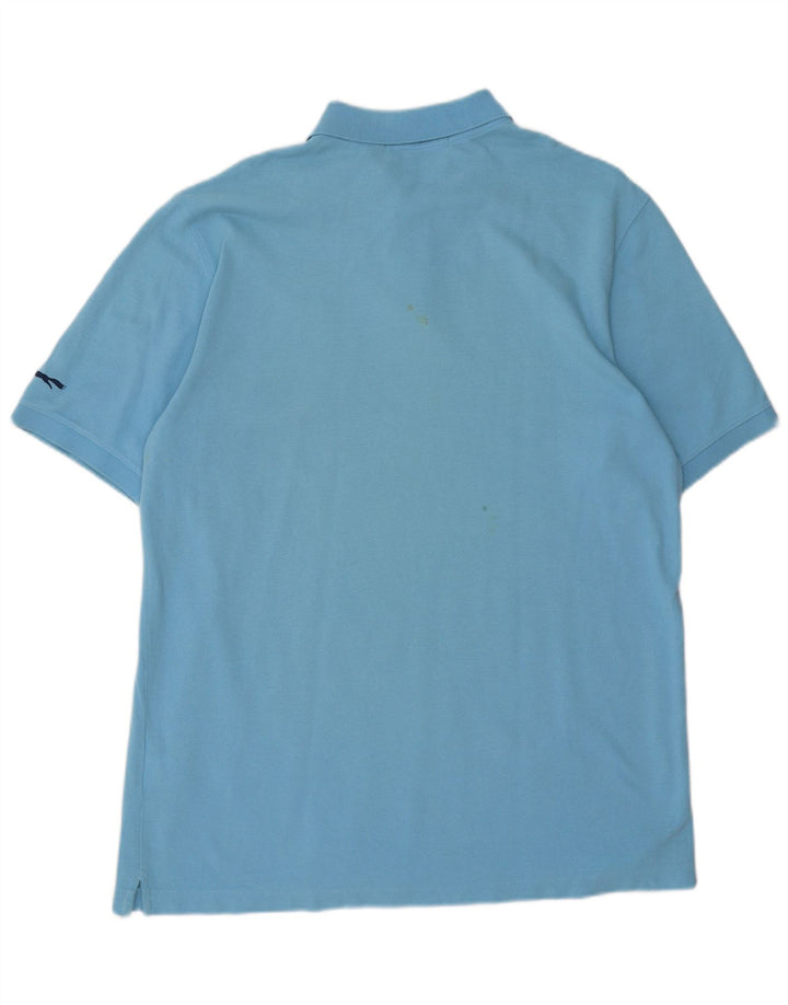 Męska koszulka polo VINEYARD VINES, bawełniana, w kolorze średniego błękitu