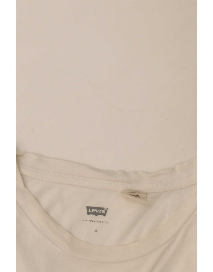 Damska koszulka z grafiką Levi's Top UK 12 Medium White