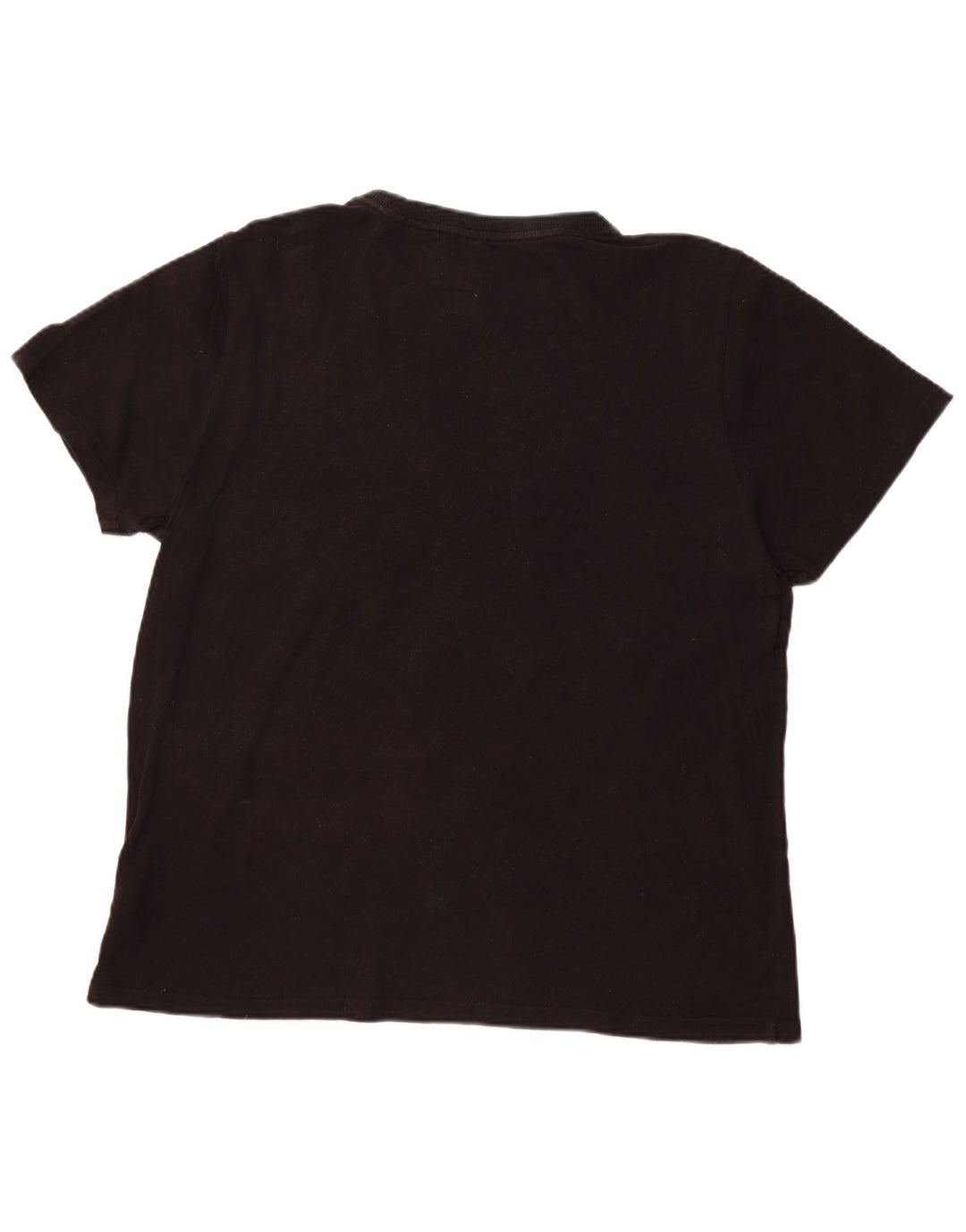 Męska koszulka z grafiką SUPERDRY Top 2XL, czarna bawełna