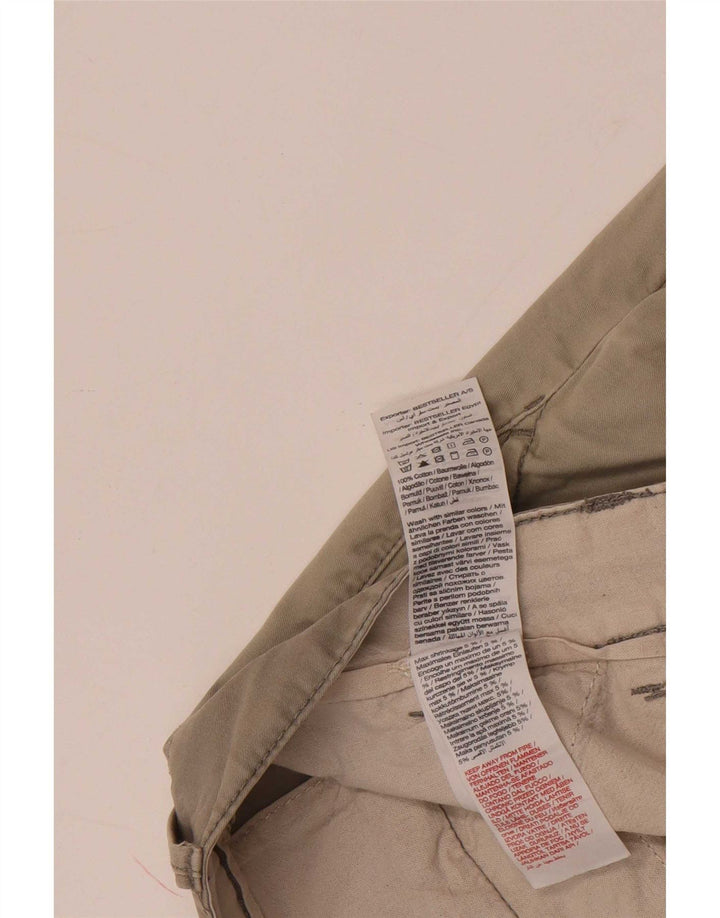 Męskie spodenki chino Jack & Jones o regularnym kroju, duże, W36, szara bawełna