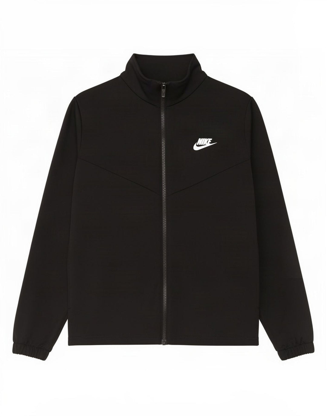 Chłopięca kurtka dresowa Nike z grafiką, 12-13 lat, duża, czarna, poliestrowa