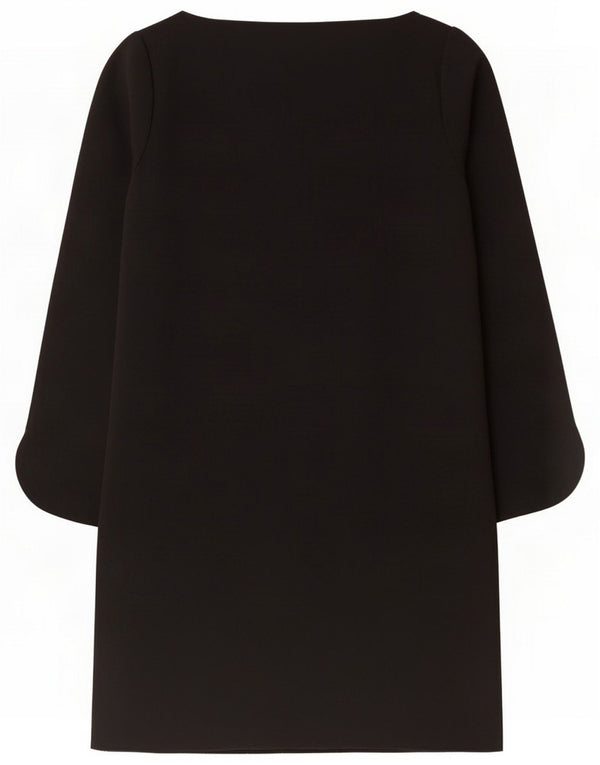 Zara – damska sukienka typu shift UK 14, duża, czarna, poliester