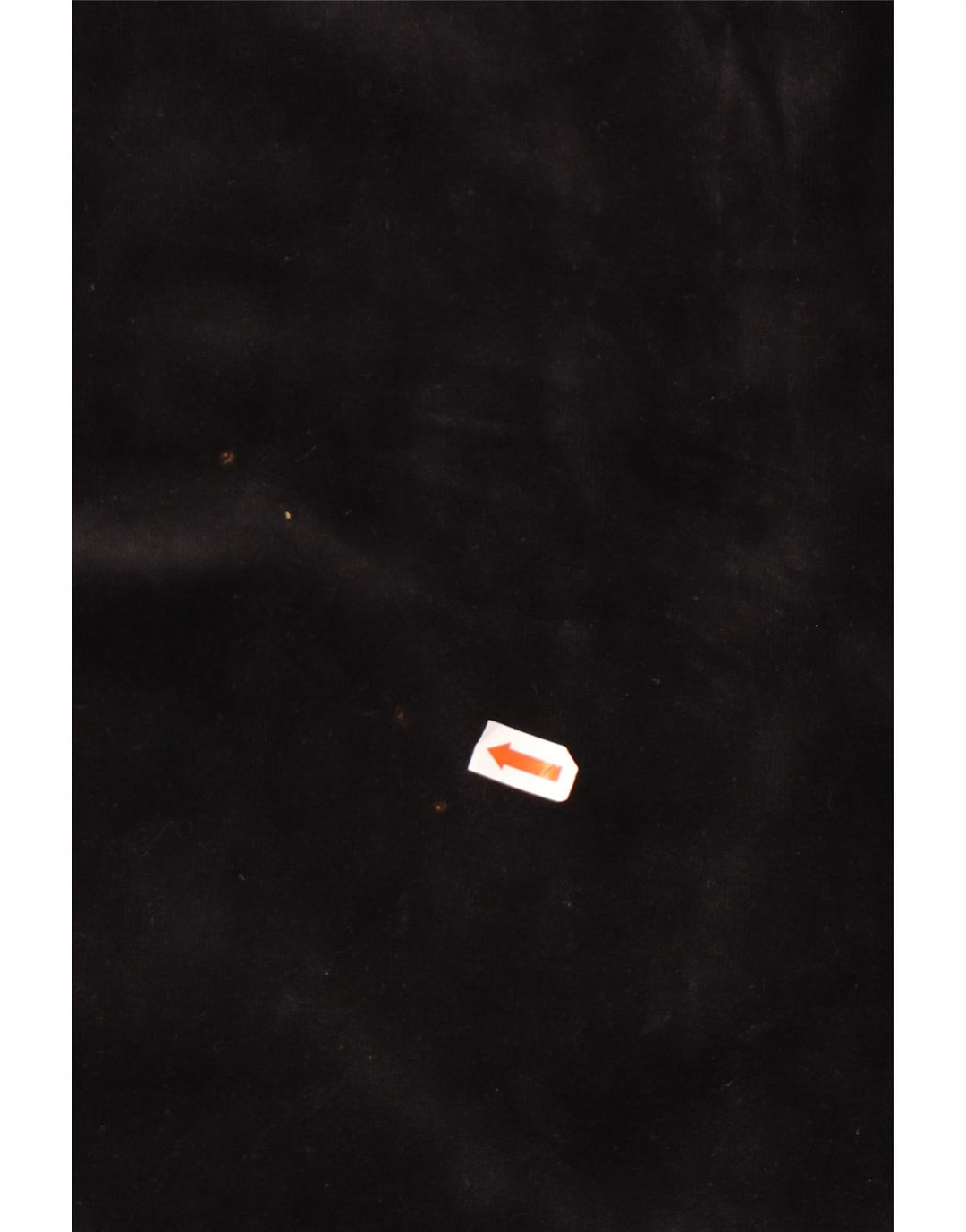 L.L.BEAN Damska aksamitna spódnica w kształcie litery A, średnia W28, czarna bawełna