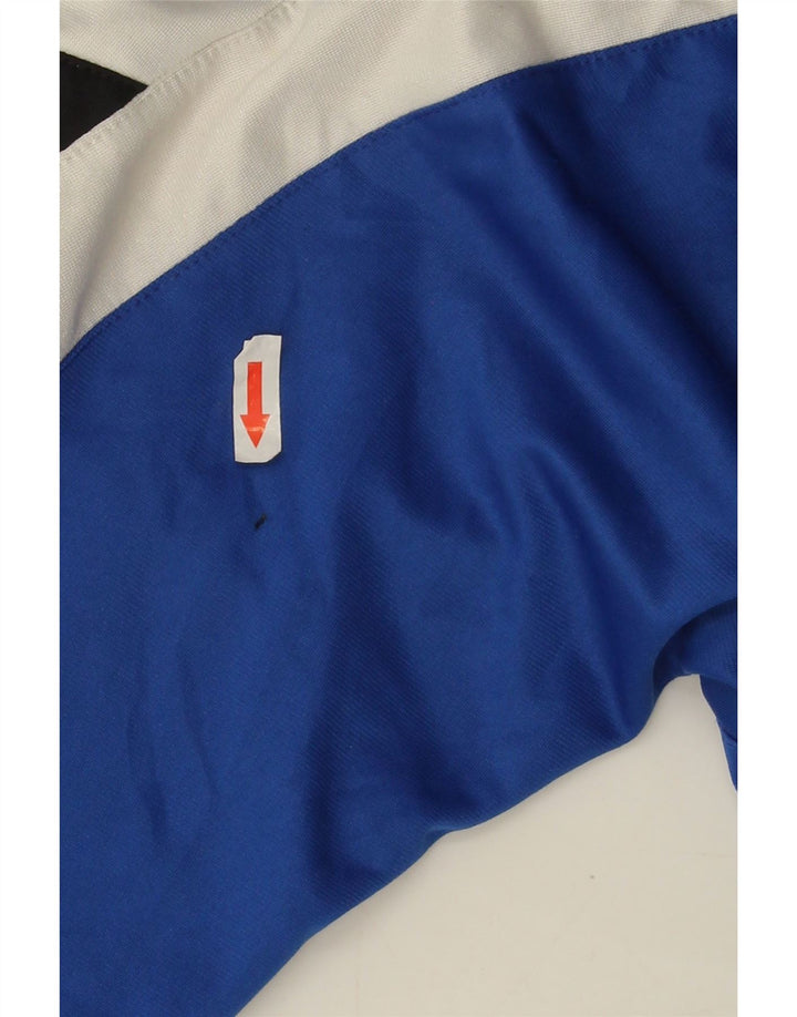 Męska kurtka dresowa Champion XL, niebieski, poliester z blokami kolorów