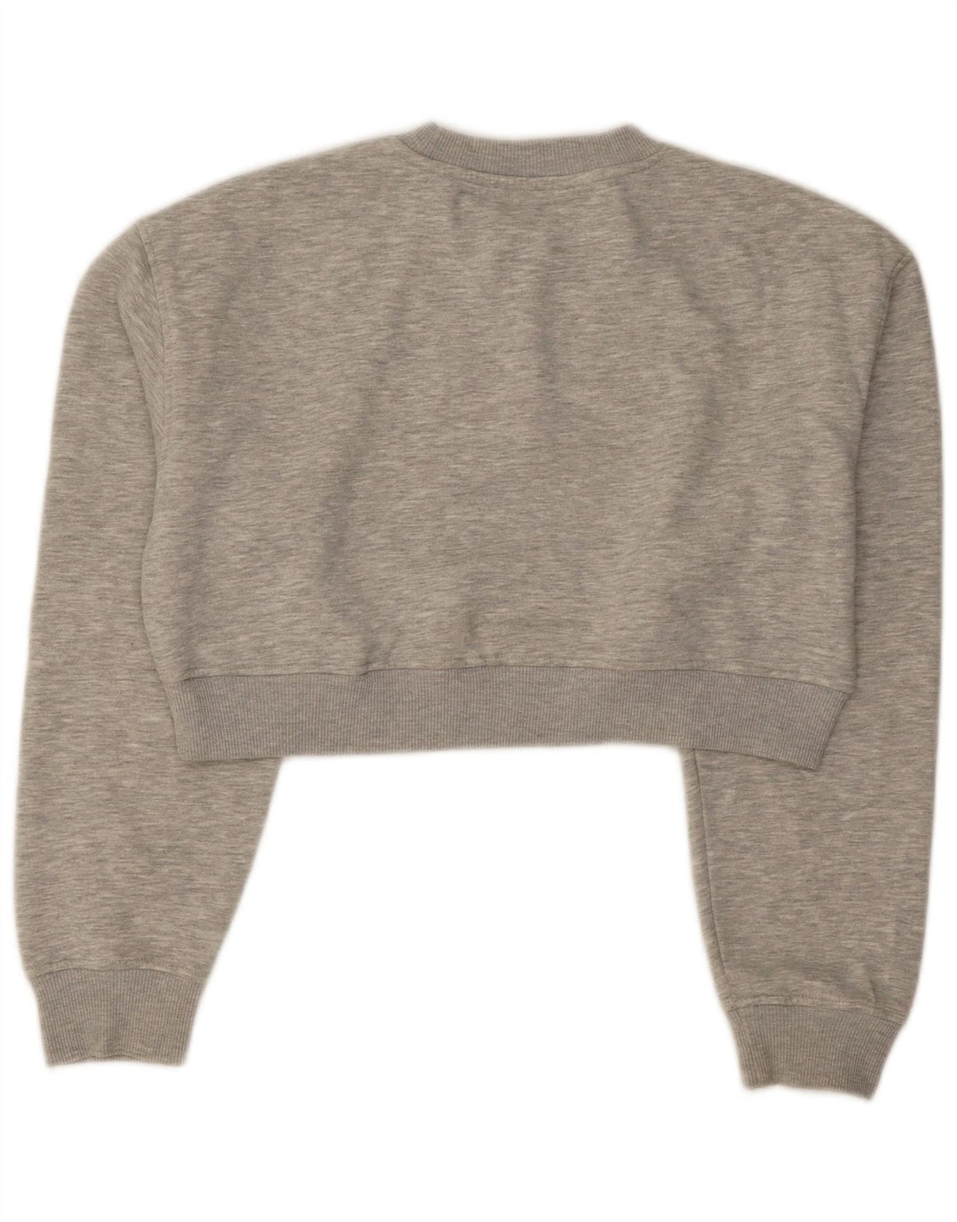 Damski sweter typu Crop Oversize Zara UK 10 Small Grey Flecked