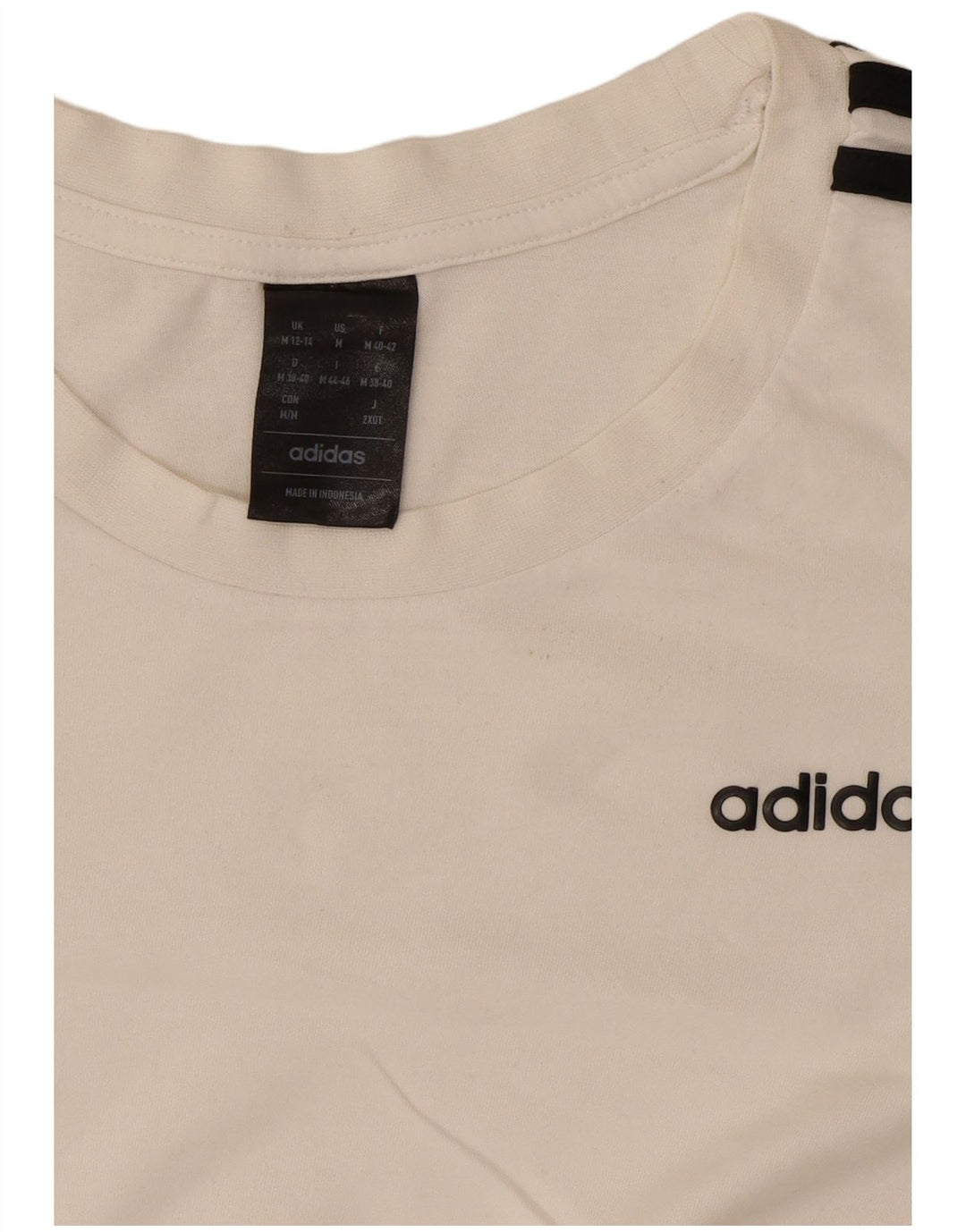 Damska koszulka Adidas Top UK 12/14 Średnia biel