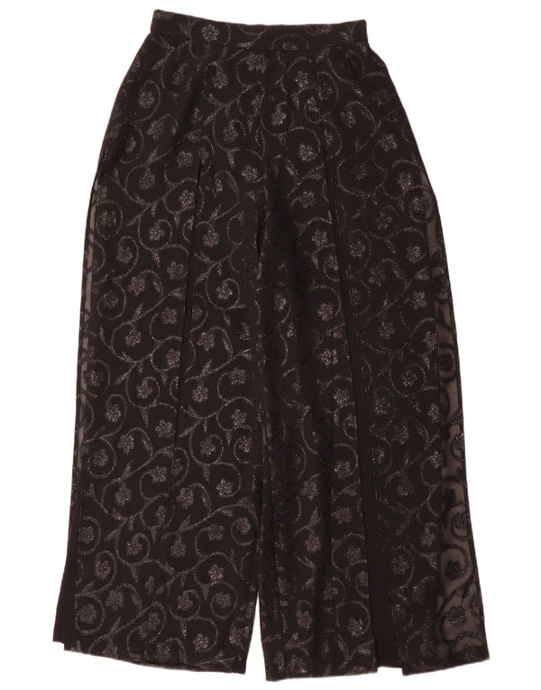 Joseph Ribkoff Womens High Waist Casual Trousers UK 12 Medium W28 L30 Black