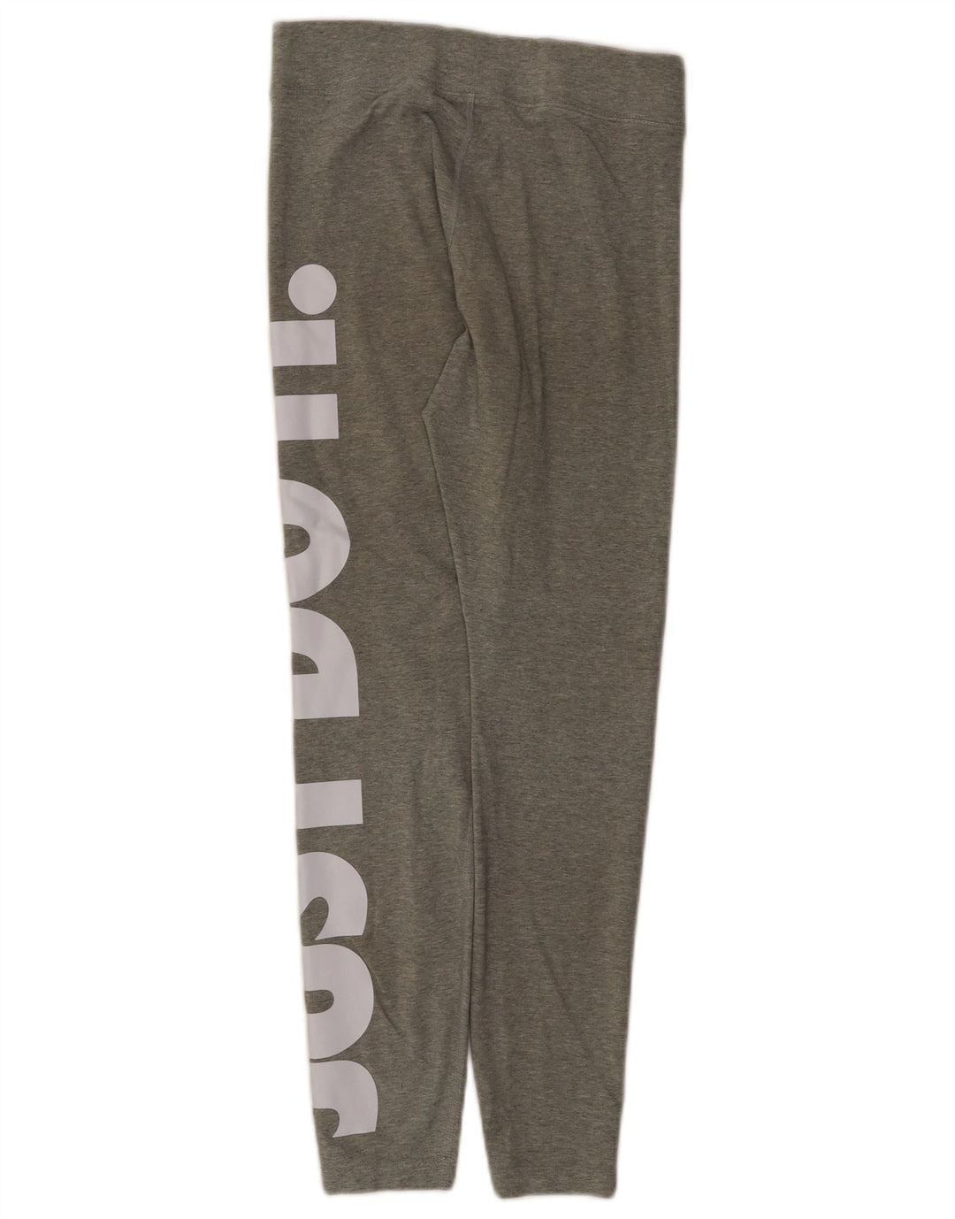 Damskie legginsy Nike Graphic UK 12, średnioszare, bawełniane