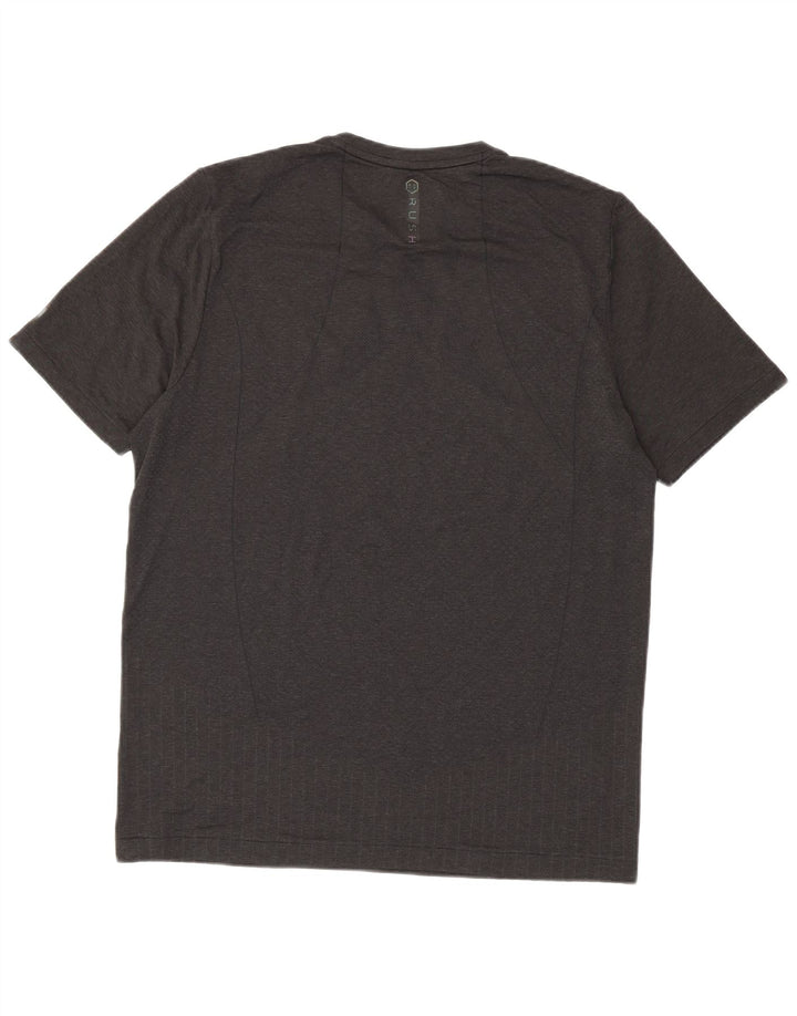 Męski t-shirt Under Armour, duży, czarny nylon