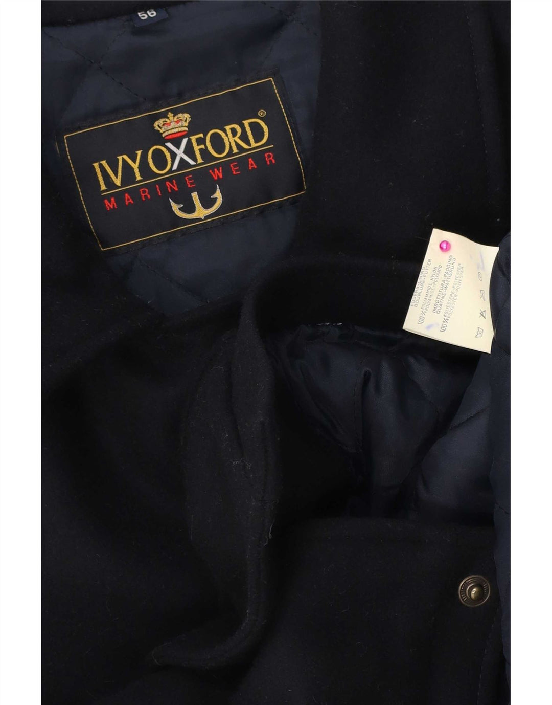 Męska kurtka wiatrówka bomberka Ivy Oxford IT 56 3XL granatowa