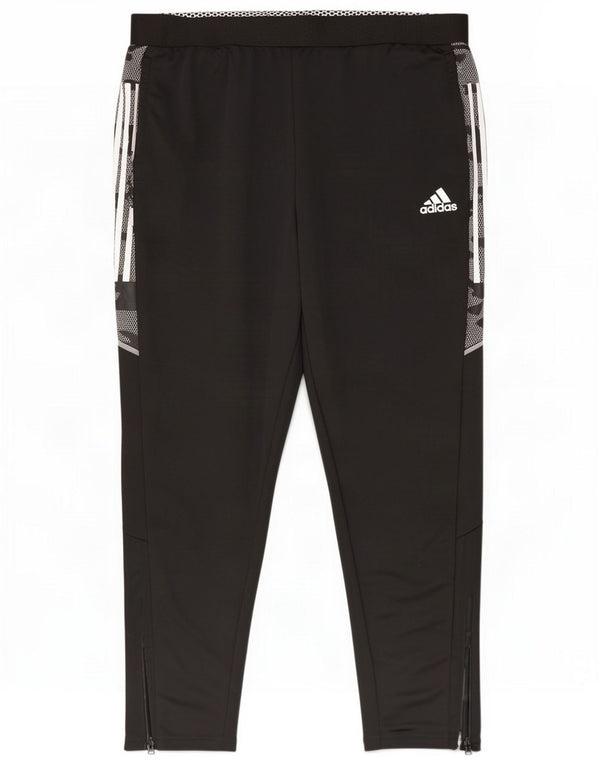 Adidas Mens Prime Blue Tracksuit Trousers 3XL Black Camouflage Polyester