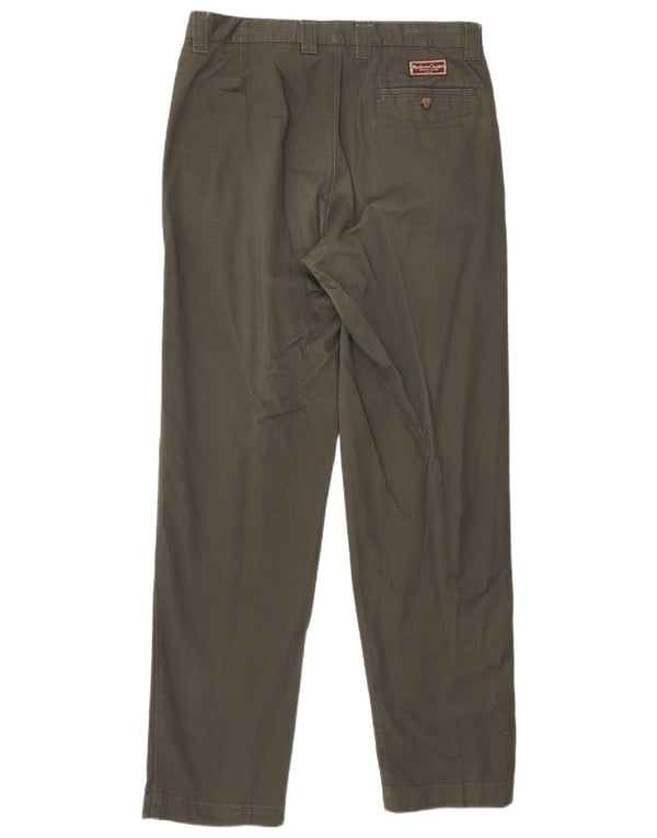 MARLBORO CLASSICS Męskie spodnie Chino z wiązaniem EU 50 Large W34 L34 Khaki