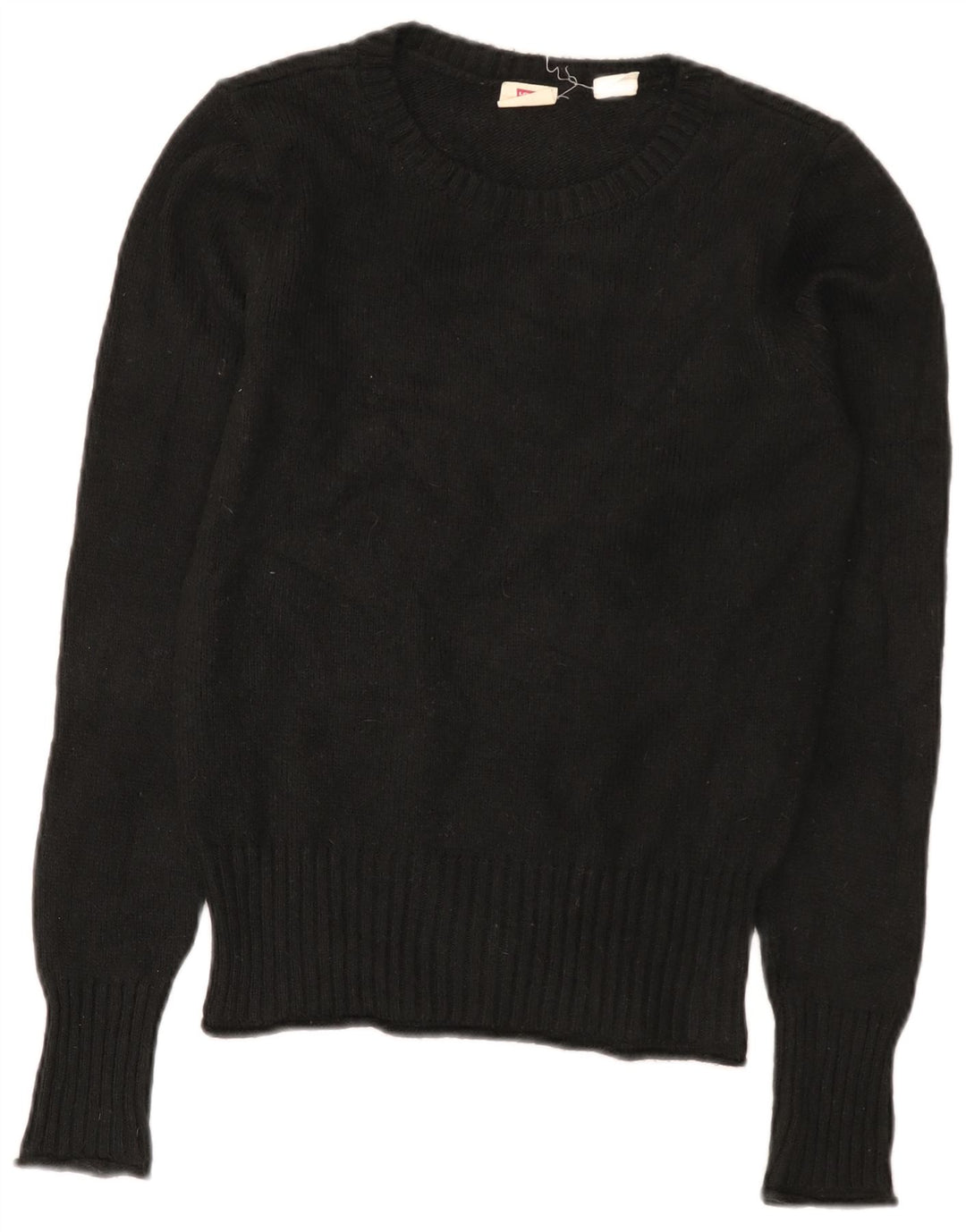 Damski sweter Levi's z dekoltem w łódkę UK 10, mały, czarny poliamid