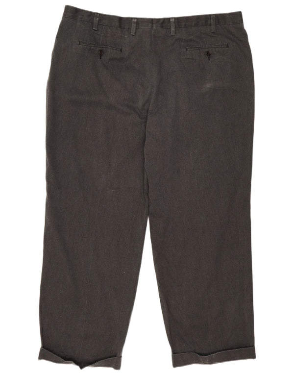Męskie spodnie chino o swobodnym kroju EDDIE BAUER W46 L31 Czarna bawełna