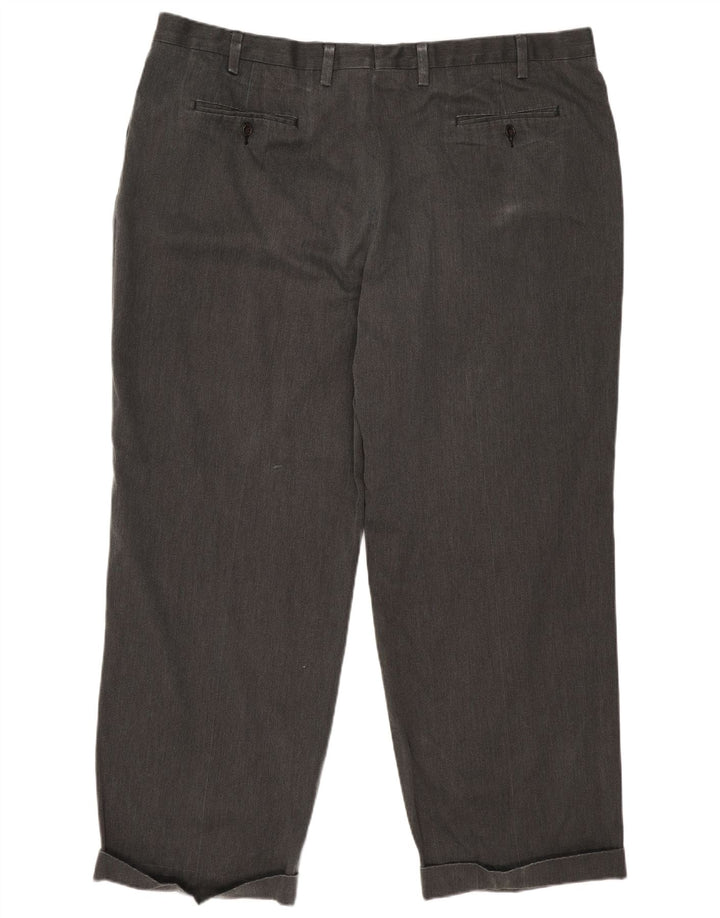 Męskie spodnie chino o swobodnym kroju EDDIE BAUER W46 L31 Czarna bawełna