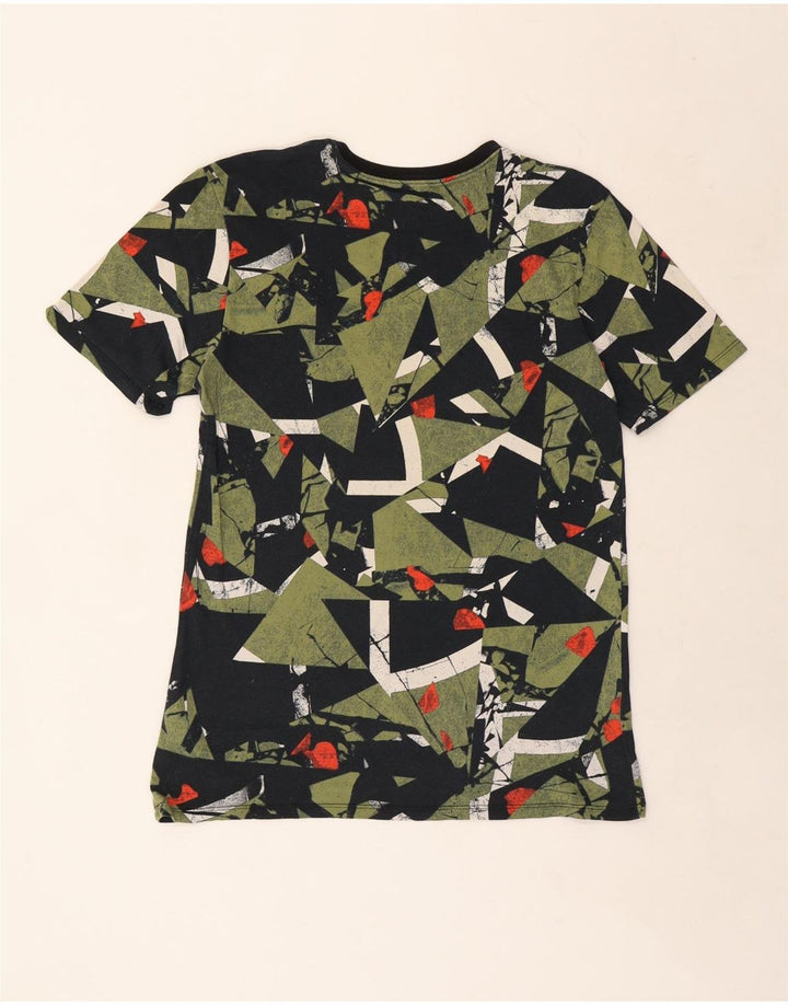 Męski T-shirt Nike Athletic Cut Graphic Top, średni, wielokolorowy, geometryczny
